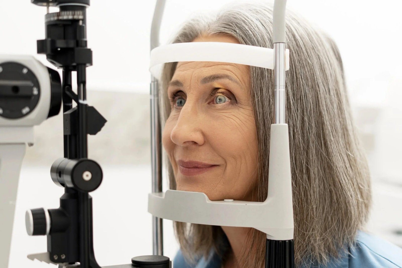 Senior eye exam